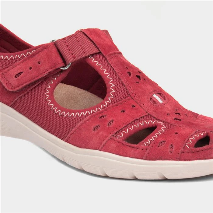 Free Spirit Cleveland Womens Red Shoe 6 Free Spirit Cleveland Womens Red Shoe - Image 4