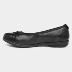 Jana Softline Womens Black Ballerina Shoe -Deals Shoes Store 120253 2 L03.20230515000150