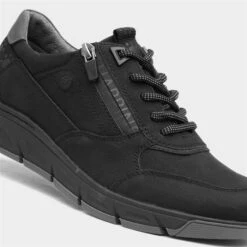 Relife Millie Womens Black Casual Trainer -Deals Shoes Store 120267 2 L05.20220927000304