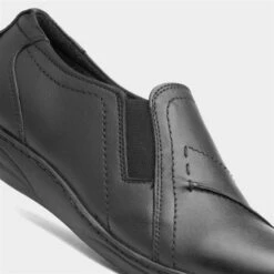 Comfy Steps Jemima Womens Black Leather Shoe -Deals Shoes Store 120331 2 L05.20230811000009