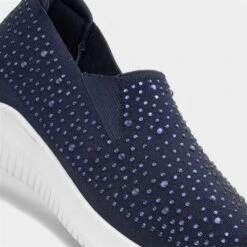 Lilley Womens Navy Diamante Slip On Shoe -Deals Shoes Store 125098 2 L05.20230816000117