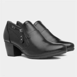 Jana Softline Womens Black Court Shoes -Deals Shoes Store 140021 2 L06.20230731000245