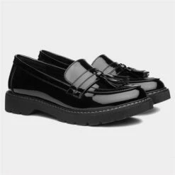 Lilley Angel Womens Black Patent Tassel Loafer 11 Lilley Angel Womens Black Patent Tassel Loafer -Deals Shoes Store 150004 2 L06.20230803000024