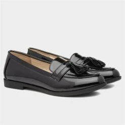 Lilley Anais Womens Black Patent Loafer 11 Lilley Anais Womens Black Patent Loafer -Deals Shoes Store 15072 2 L06.20230510000058