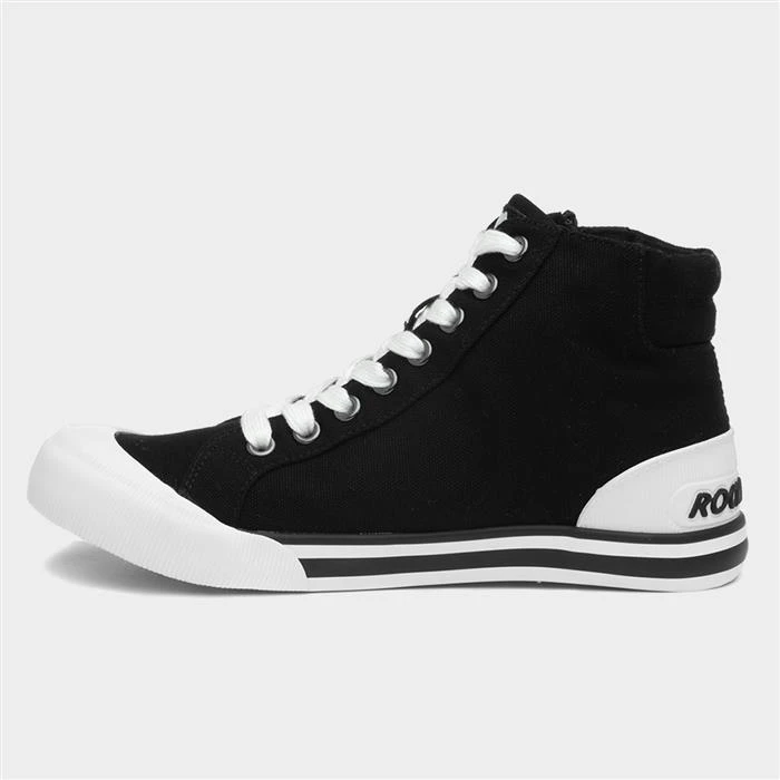 Rocket Dog Jazzin Hi Women's Black Canvas 4 Rocket Dog Jazzin Hi Women's Black Canvas - Image 2
