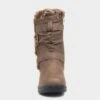 Softlites Jo Womens Brown Faux Fur Calf Boot