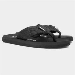 Rocket Dog Adios Womens Black Webbing Flip Flop -Deals Shoes Store 190193 2 L06.20230616000145
