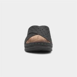 Lilley & Skinner Antigua Womens Black Wedge Mule