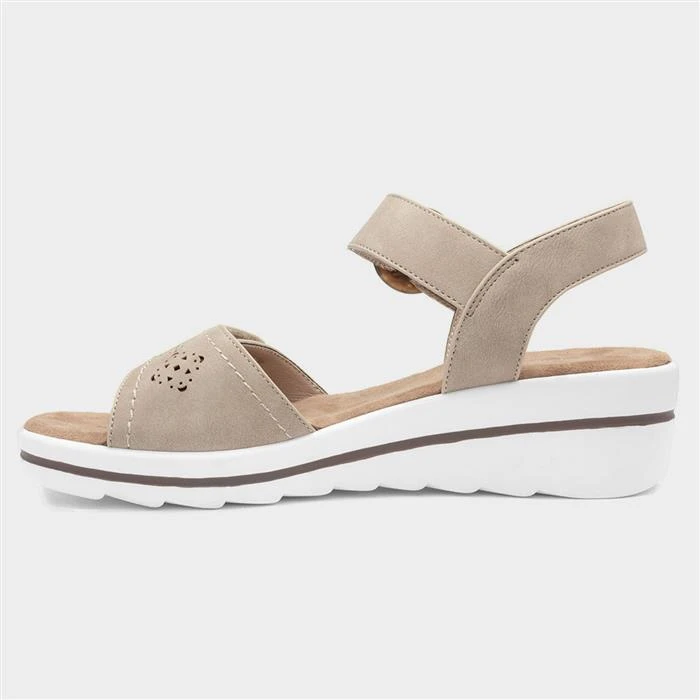 Lilley & Skinner Majorca Womens Beige Sandal 4 Lilley & Skinner Majorca Womens Beige Sandal - Image 2