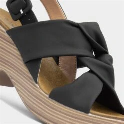 Heavenly Feet Libra Womens Black Heeled Sandal -Deals Shoes Store 191267 2 L05.20230612000042