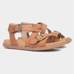 Heavenly Feet Apollo Womens Tan Sandal -Deals Shoes Store 19145 2 L06.20221011000102