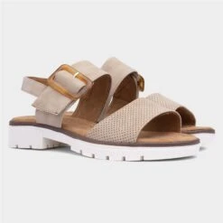 Lilley & Skinner Fiji Womens Beige Sandal -Deals Shoes Store 192028 2 L06.20230302000044