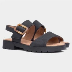 Lilley & Skinner Fiji Womens Black Sandal -Deals Shoes Store 192031 2 L06.20230301000220