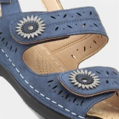 Cushion Walk Meryl Womens Navy Sandal -Deals Shoes Store 193003 2 L05.20230717000111