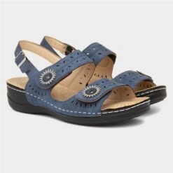 Cushion Walk Meryl Womens Navy Sandal -Deals Shoes Store 193003 2 L06.20230717000221