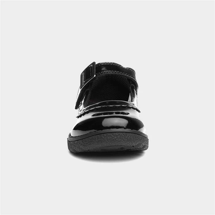 Buckle My Shoe Avon Girls Black Easy Fasten Shoe 3 Buckle My Shoe Avon Girls Black Easy Fasten Shoe