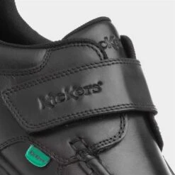 Kickers Boys Fragma Leather Shoe In Black -Deals Shoes Store 203007 2 L05.20230718000310