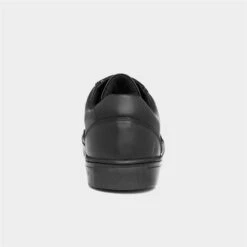 Hush Puppies Sam Boys Black Leather Shoe -Deals Shoes Store 203057 2 L04.20230703000127