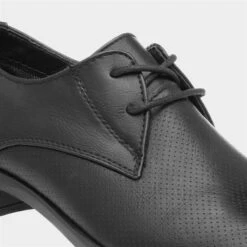 Beckett Ron Boys Formal Lace Up Shoe In Black -Deals Shoes Store 20330 2 L05.20230111000622