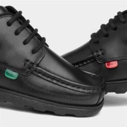 Kickers Fragma Sr Boys Lace Up Leather Shoe -Deals Shoes Store 20355 2 L05.20230609000158