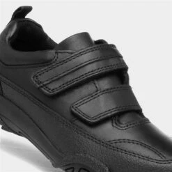 Red Tape Bray Black Easy Fasten Leather Shoe -Deals Shoes Store 20383 2 L05.20220613000314