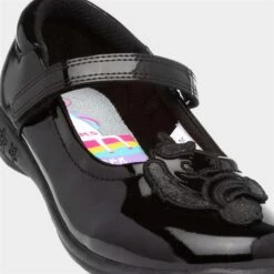 Buckle My Shoe Girls Patent Bar Shoe In Black -Deals Shoes Store 204006 2 L05.20220916000434