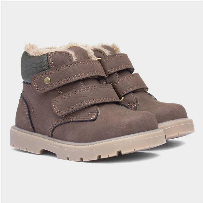 Walkright Liam Kids Brown Ankle Boot 7 Walkright Liam Kids Brown Ankle Boot - Image 5