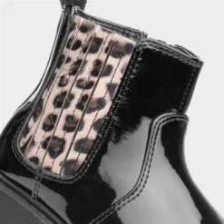 Walkright Elsie Kids Black Patent Ankle Boot -Deals Shoes Store 281023 2 L05.20230731000255