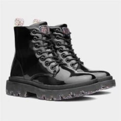 Lilley Junior Elizabeth Kids Black Patent Boots -Deals Shoes Store 284051 2 L06.20230724000022