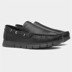 Cushion Walk Declan Black Slip On Shoe -Deals Shoes Store 520478 2 L06.20230731000259