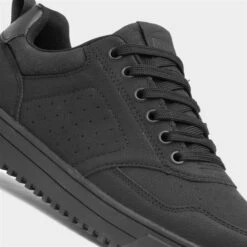 Osaga Foden Mens Black Lace Up Trainers 10 Osaga Foden Mens Black Lace Up Trainers -Deals Shoes Store 520489 2 L05.20230817000148