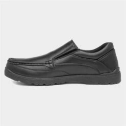Urban Territory Brian Mens Black Slip On Shoe -Deals Shoes Store 522031 2 L03.20230127000407