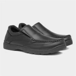 Urban Territory Brian Mens Black Slip On Shoe -Deals Shoes Store 522031 2 L06.20230127000407