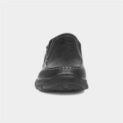 Cushion Walk Mens Black Slip On Shoe