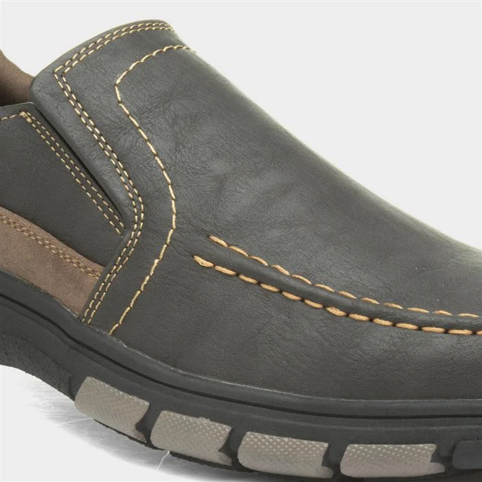 Cushion Walk Mens Brown Slip On Shoe 6 Cushion Walk Mens Brown Slip On Shoe - Image 4