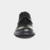 Silver Street Albert Mens Black Leather Lace Shoe