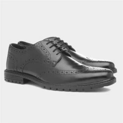 Red Level Cruise Mens Black Leather Brogue Shoe 11 Red Level Cruise Mens Black Leather Brogue Shoe -Deals Shoes Store 530006 2 L06.20221111000631