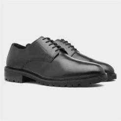 Stone Creek Arundel Mens Black Leather Shoe -Deals Shoes Store 530047 2 L06.20230821000305