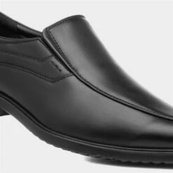 Beckett Baxter Mens Black Slip On Smart Shoe -Deals Shoes Store 53111 2 L05.20230127000421