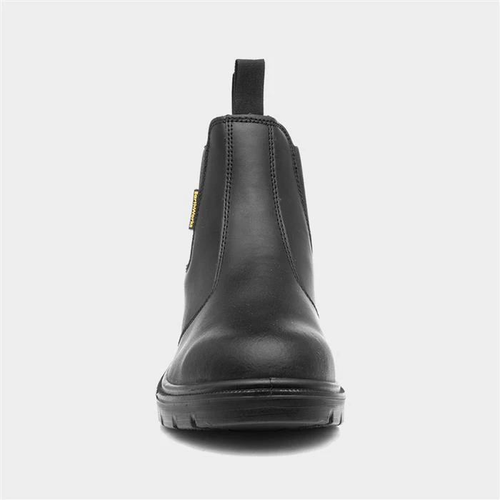 EarthWorks Spanner Mens Black Leather Safety Boot 3 EarthWorks Spanner Mens Black Leather Safety Boot