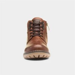 Relife Jonty Mens Tan Brown Boot