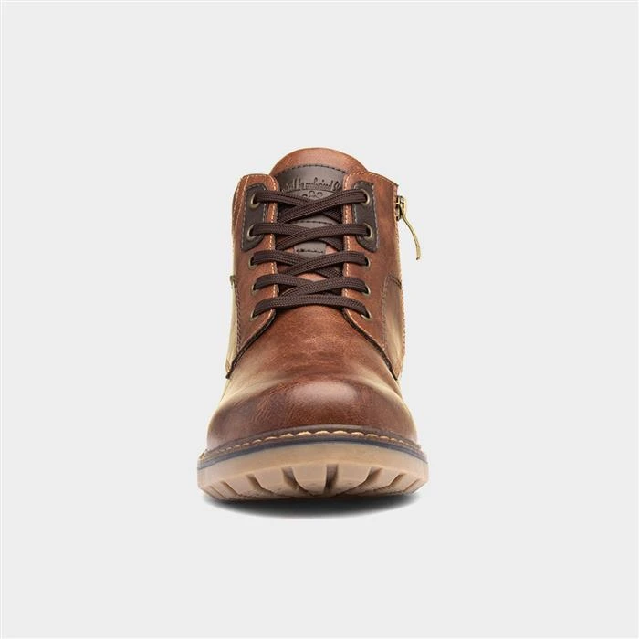 Relife Jonty Mens Tan Brown Boot 3 Relife Jonty Mens Tan Brown Boot