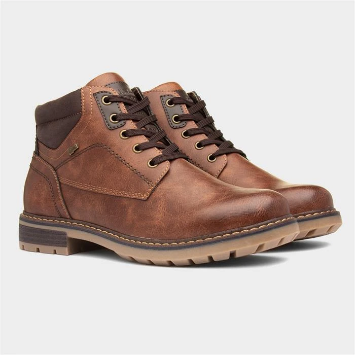 Relife Jonty Mens Tan Brown Boot 7 Relife Jonty Mens Tan Brown Boot - Image 5