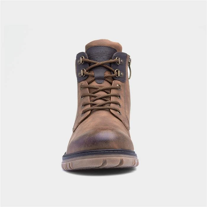 Relife Leema Mens Tan Brown Boot 3 Relife Leema Mens Tan Brown Boot