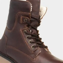 Wrangler Aviator Mens Brown Lace Up Ankle Boot -Deals Shoes Store 58603 2 L05.20230518000144