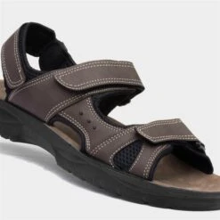 Red Fish Mens Easy Fasten Sandal In Brown -Deals Shoes Store 594032 2 L05.20220725000049