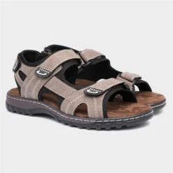 Hobos Mens Light Brown Sporty Easy Fasten Sandal 11 Hobos Mens Light Brown Sporty Easy Fasten Sandal -Deals Shoes Store 594043 2 L06.20230501000206
