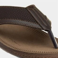 Red Fish Mens Brown Toe Post Sandal -Deals Shoes Store 59465 2 L05.20230719000023