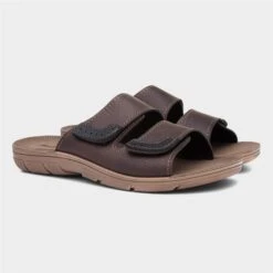 Red Fish Mens Brown Mule Sandal 11 Red Fish Mens Brown Mule Sandal -Deals Shoes Store 59471 2 L06.20230724000151