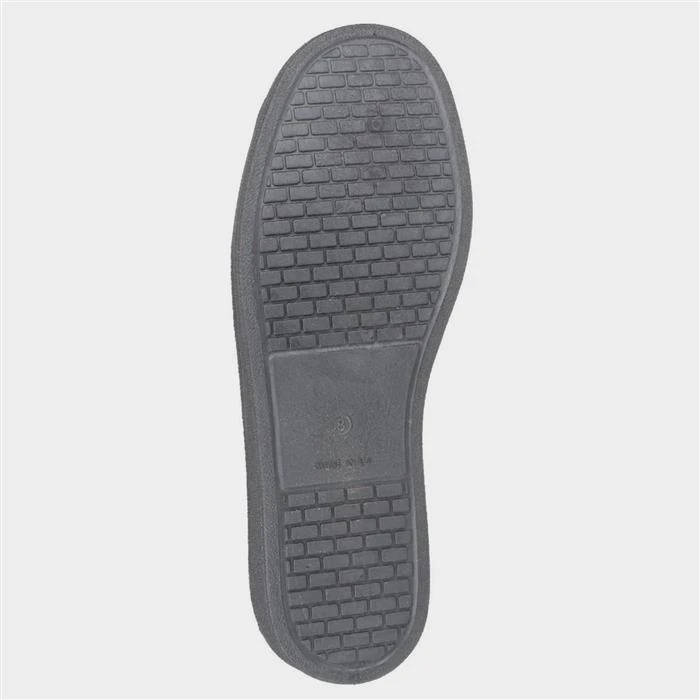 Mirak Mens Stag Slip On Slipper In Blue 5 Mirak Mens Stag Slip On Slipper In Blue - Image 3